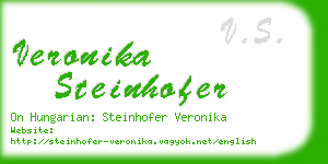 veronika steinhofer business card